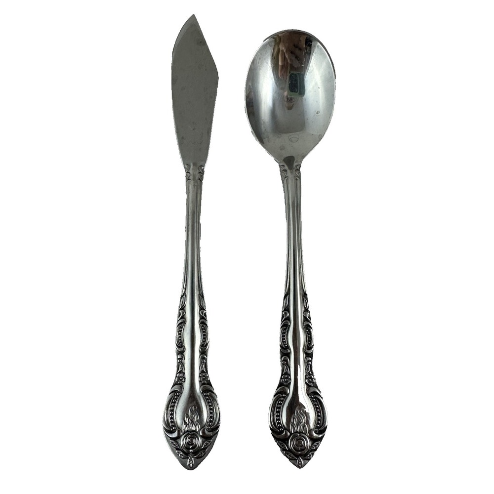 Washington Forge Charleston Classic Butter Knife & Sugar Spoon Set